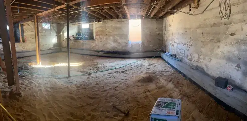 Basement Renovation - Before