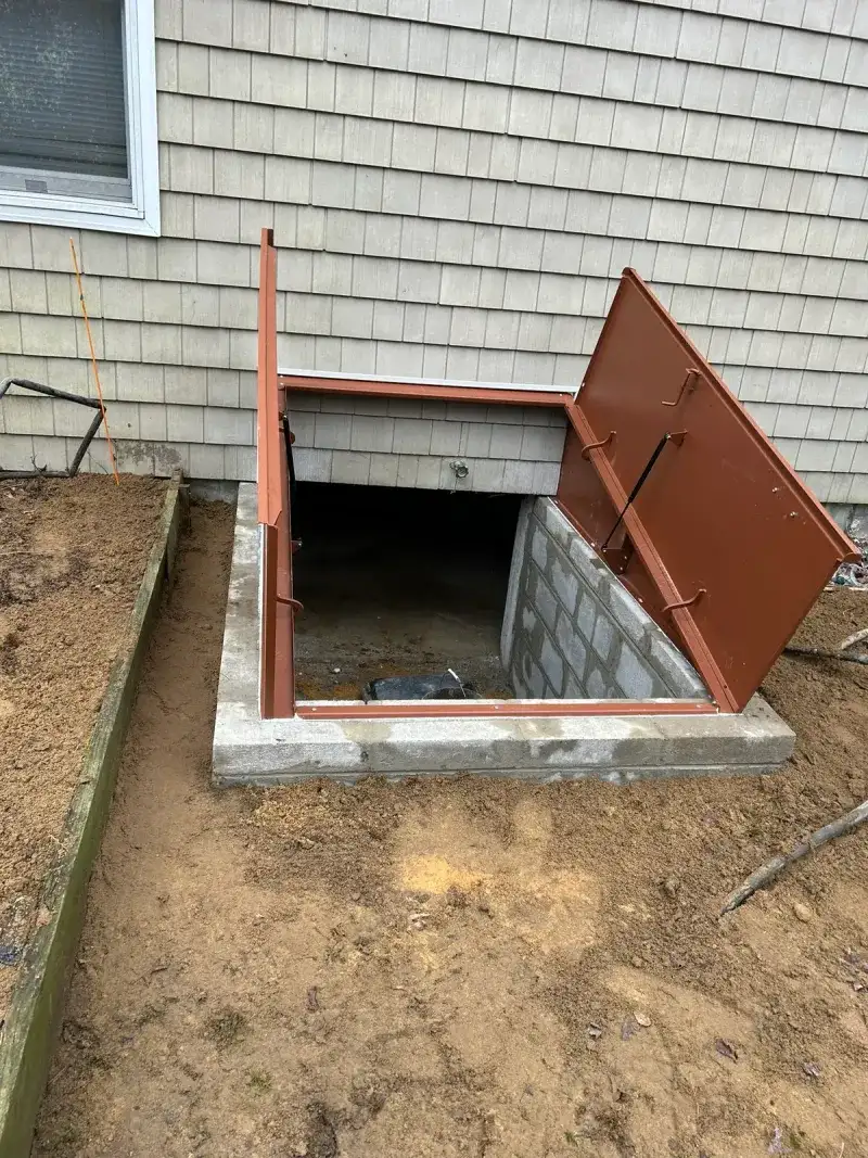 Bilco Cellar Door and Stairwell project on Long Island