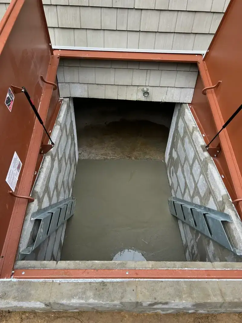 Cellar Bilco Door - Progress 2