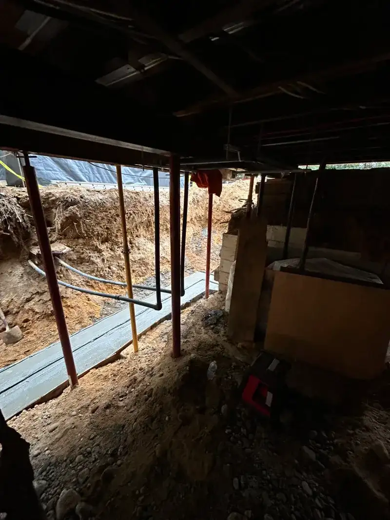 Foundation Footing - After