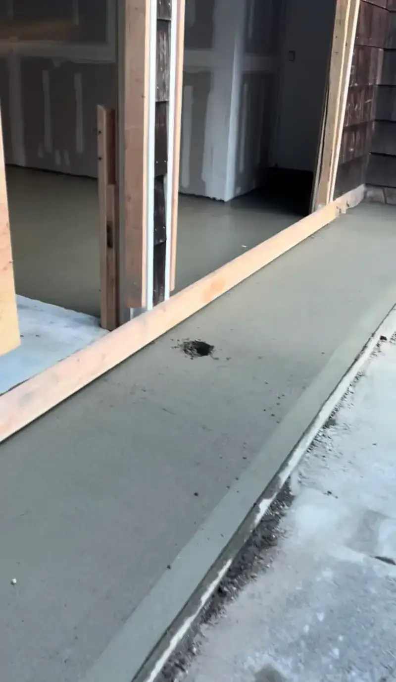 Garage Floor project on Long Island