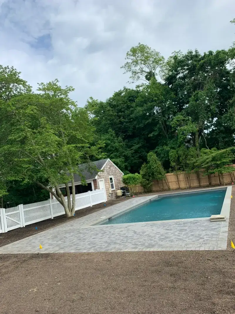 Pool Paver Patio - After