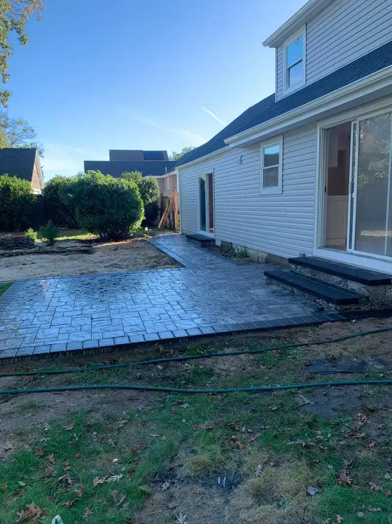 Paver Patio and Stoop